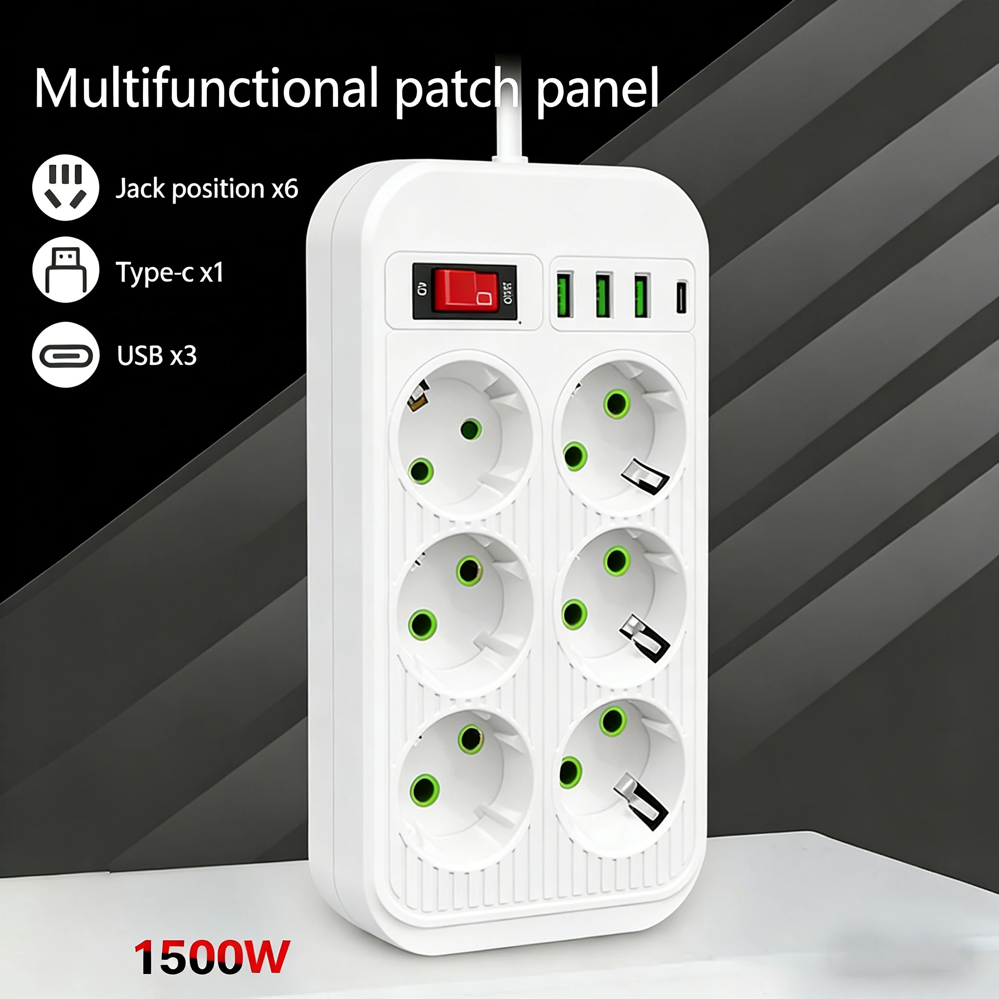 1500W Eu Plug Power…