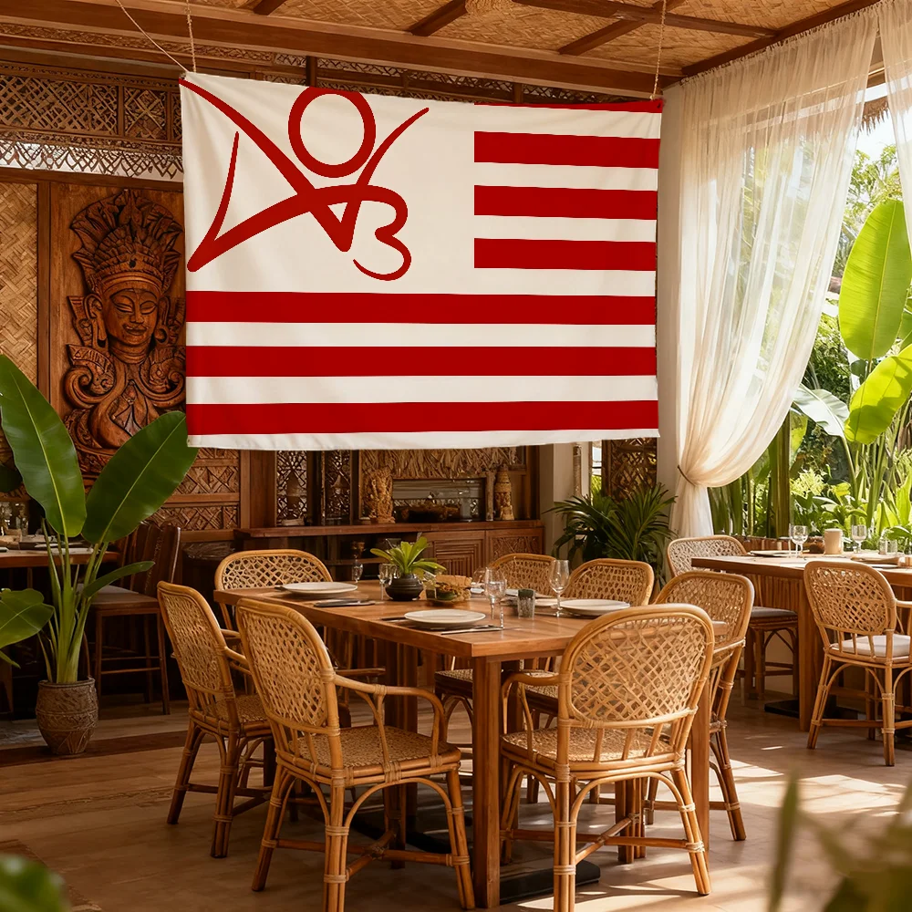A-Ao3 Logo Luxury Flag Durable Outdoor Indoor Patio Festive Decoration Classic Design Pole Wall Room Banner