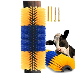 Livestock Scratching Brush Cow Scratcher Brush Horse Brush Nylon Multipurpose Livestock Brush for Donkeys Goats Sheep Pigs Deer