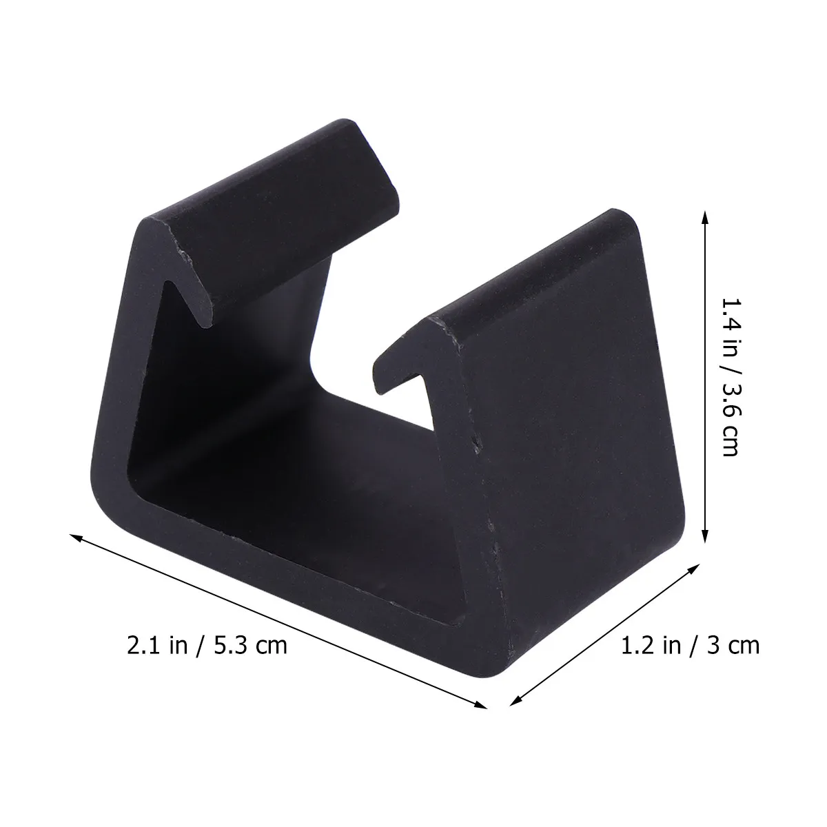 4Pcs 4.25cm Reliable Furniture Clamp Set Easy-Remove Chair Fastener Sofa Connector for Outdoor Sectional Couches Rattan