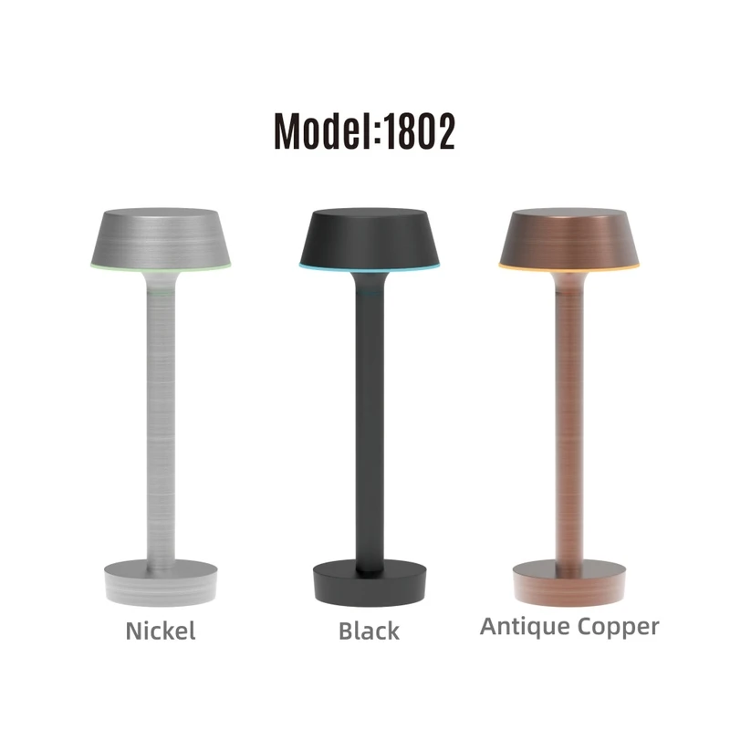 Portable  Wifi Smart Desk Lamp App Control Night Light Living Room Rechargeable Wireless Desk Lamp