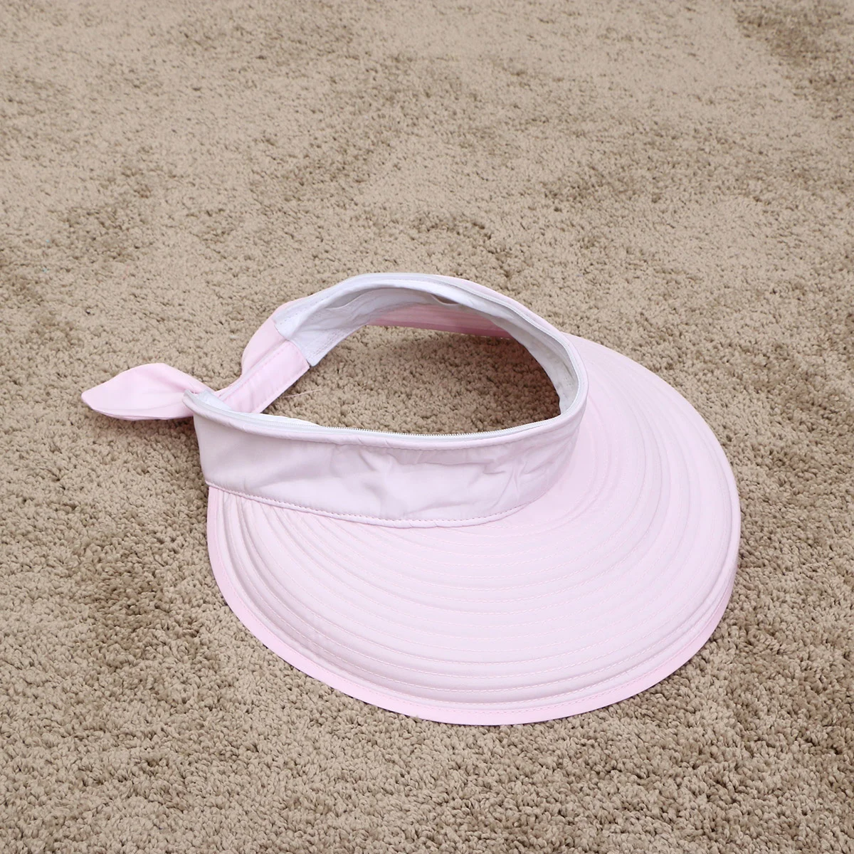

Foldable Sun Hat Wide Brim Uv Protection 2-Style Women Packable Beach Hat Travel Sunshade Cap Pink