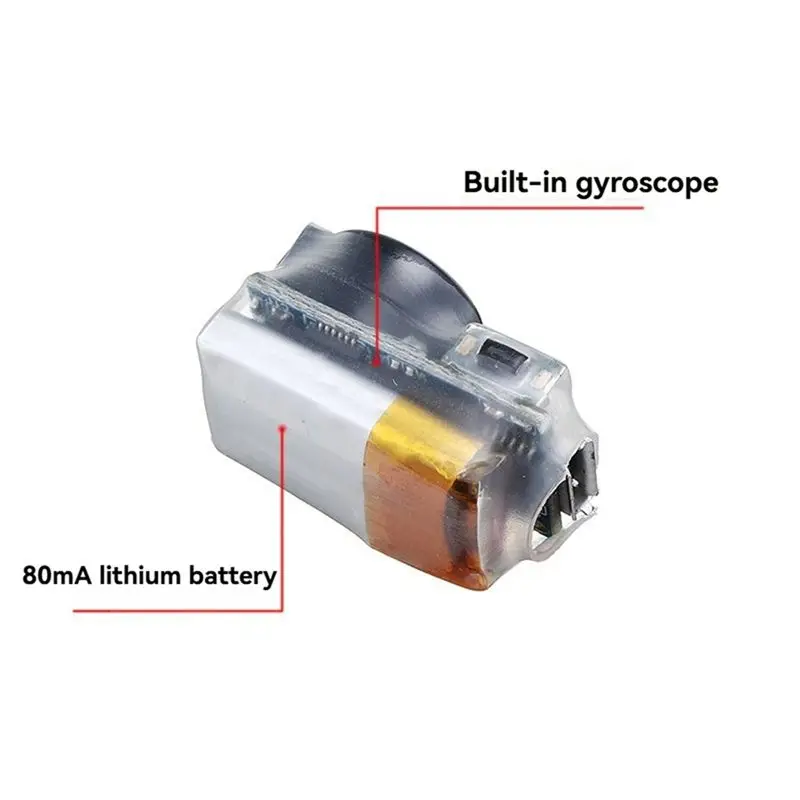 B92B FPV Drone Anti-Lost Buzzer Tracker with LED Alarm 110dB Loud Sound Gyroscope for RC FPV for Finder Super
