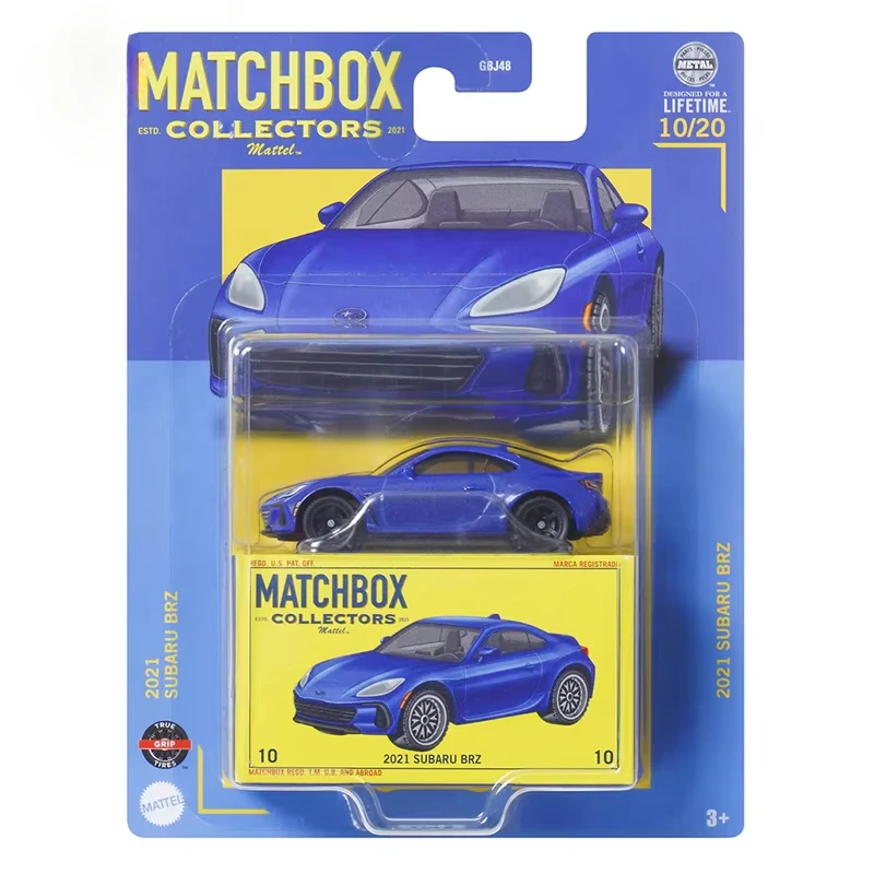 

Original Mattel Toys Matchbox GBJ48 Car 1/64 Metal Diecast Collectors 2021 Subaru Brz Vehicle Model Toy for Boys Birthday Gift