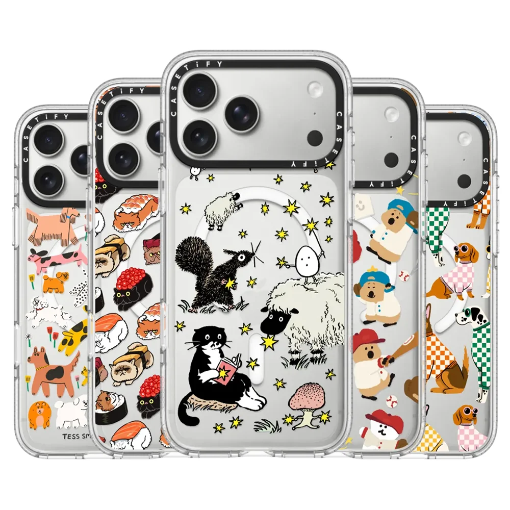 

CASETiFY Cure Forest Animal Cartoon Series Magnetic Drop-proof Case for iPhone 13 14 15 17 16 Pro Max Air Plus Protect Cover