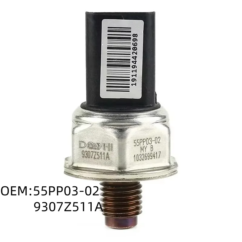 55PP03-02 9307Z511A para Delphi SsangYong Kyron Jaguar Sensor de presión de riel de combustible de alto rendimiento pieza de automóvil