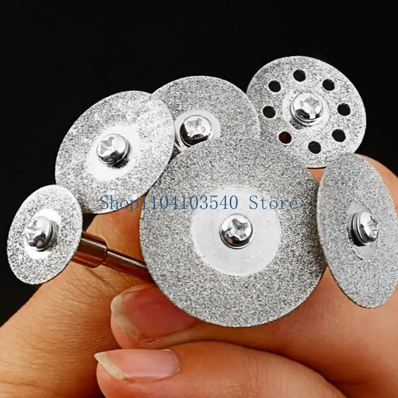 02dc 10pcs Diamond Cutter Cutter Metal Brasiling Fertal Cutting Discos Conjunto 16-60mm