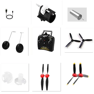 Sobsalent parts for RC Plane, Landing Gear Propeller, Remote Control Aircraft Accessories, USB Charger, P51D Fits, BF109, P40, SpitFire F4U 10 Main Sales Aeromodelo Pousing Train - №1