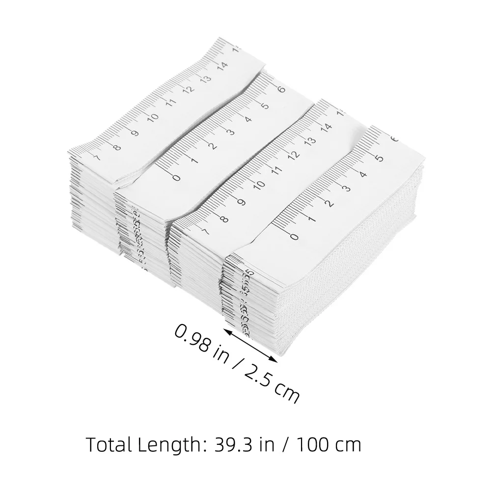 20 個 1 メートル両面紙テープメジャー定規身体頭囲測定ツール住宅改修工学用
