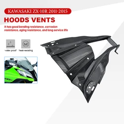 For Kawasaki ZX-10R ZX10R ZX 10R 2011-2015 Motorcycle Accessories Hoods Vents Front Headlight Cover Cowling Head Protection