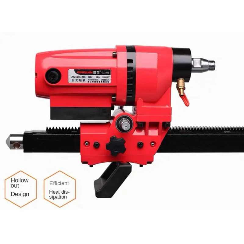 Factory Price NEW DJ2200 2600W Water Drilling Rig Diamond Drilling Tool High Quality Engineering Drilling Rig 200MM