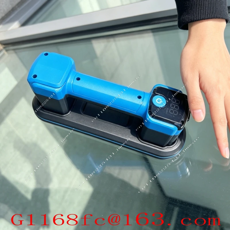 120KG Electric Vacuum Suction Cup for Narrow Space | Digital Display Auto Air Replenishment Tile Glass Lifter for Wall Niche
