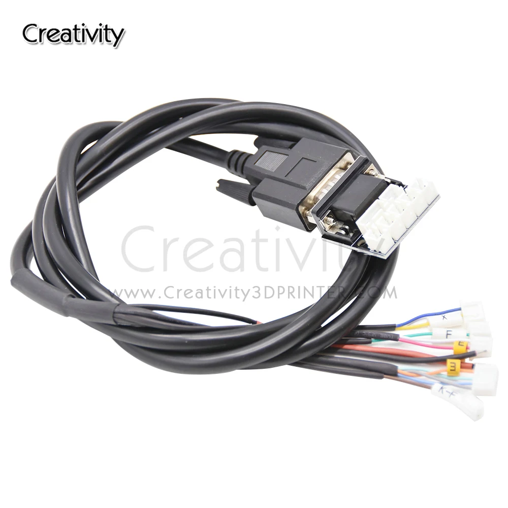 3D Printer Extrusion/Nozzle Heating/Temperature Control with VGA Signal Cable Transmission Motherboa for Most 3D Printers