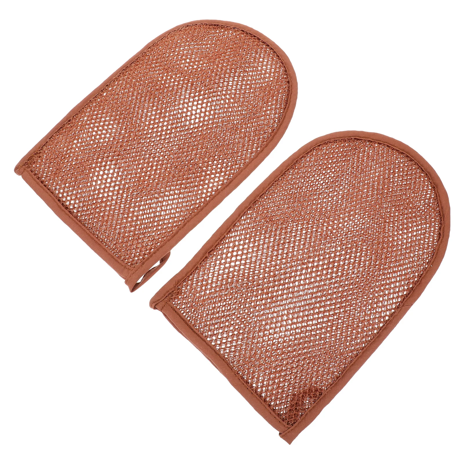 2 uds manopla exfoliante depurador corporal Toalla de baño guantes para hombre manopla para baño Nylon hombre