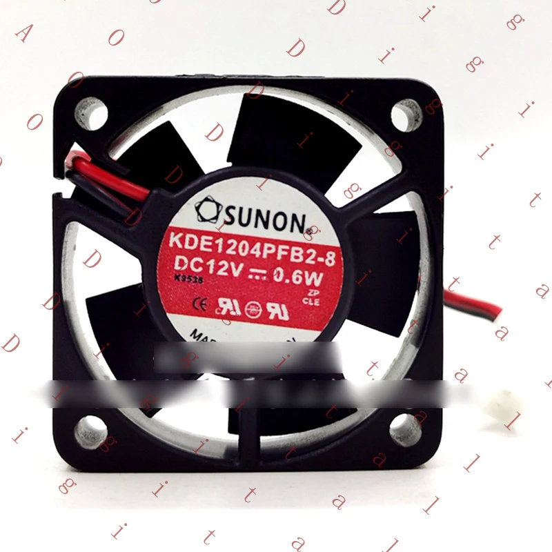 Новый бесшумный вентилятор SUNON KDE1204PFB2-8 4CM 4010 12V 0.6W 2pin (1 шт.)