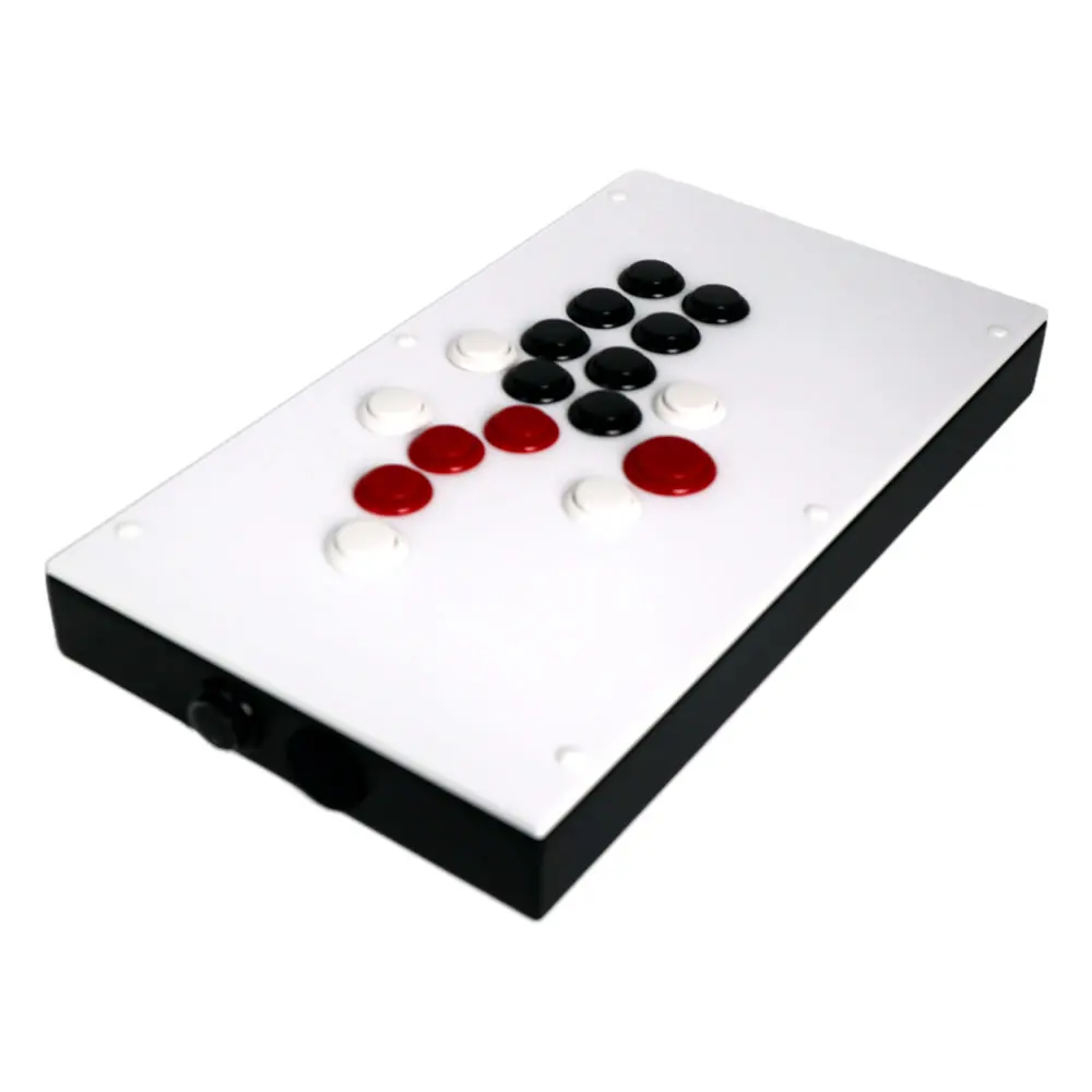 FightBox F-PRO Controller di gioco arcade senza leva con tutti i pulsanti per PC/PS/SWITCH
