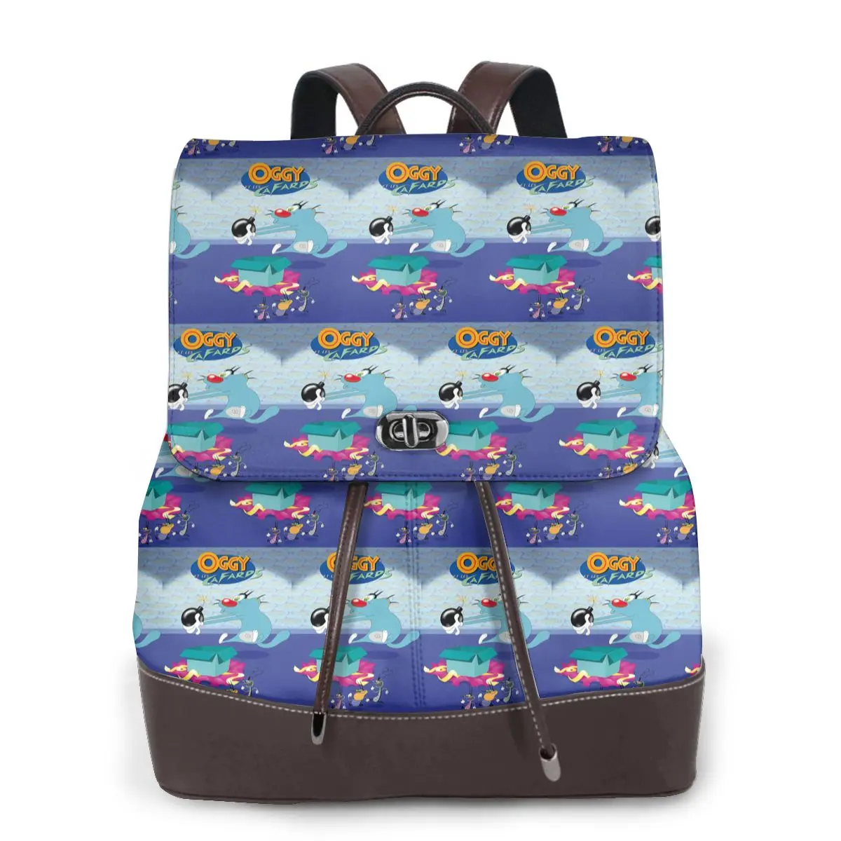 animation-anime-film-oggy-and-the-cockroaches-bookbag-school-student-bags-hiking-travel-daypack-for-women-fashion-derma-backpack