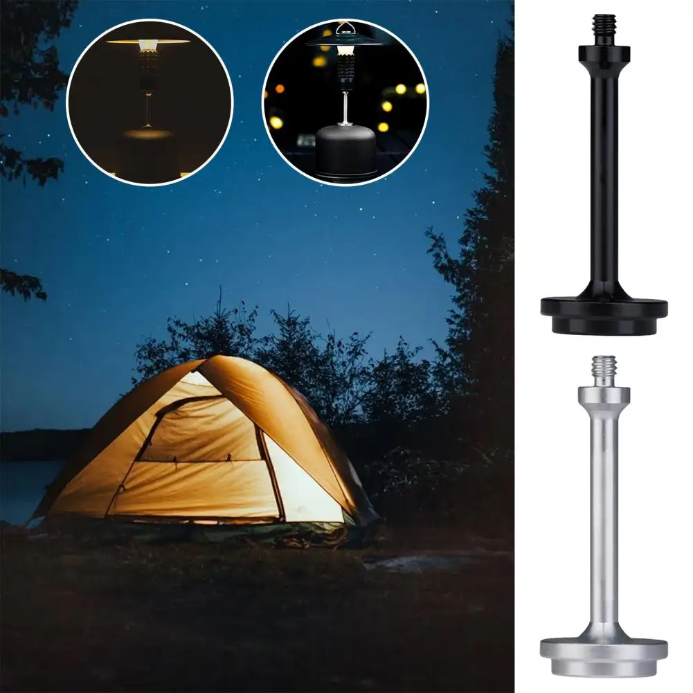 

Camping Lantern Bracket Practical Corrosion Resistant Easy to Carry Gas Tank Adapter Camping Light Stand Camping Accessories