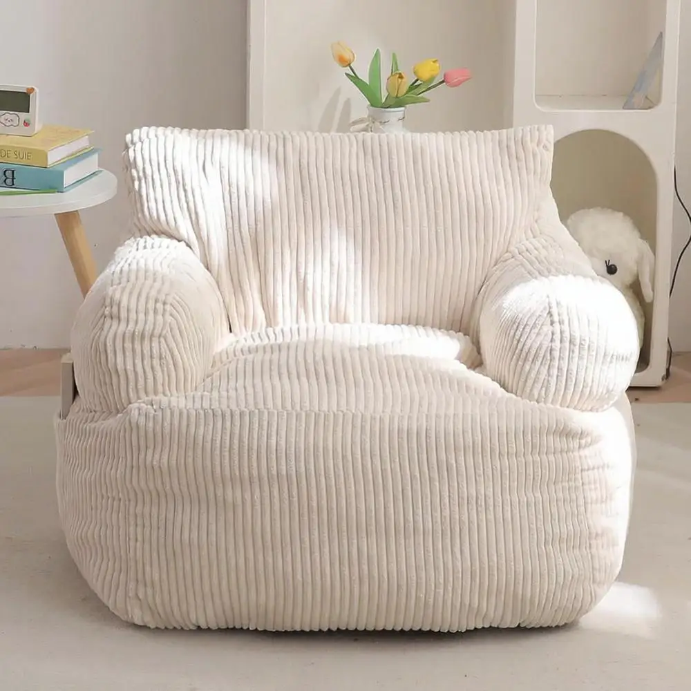 

Bean Bag Chair, Toddler Sofa, Kids Gaming, Reading, Beige