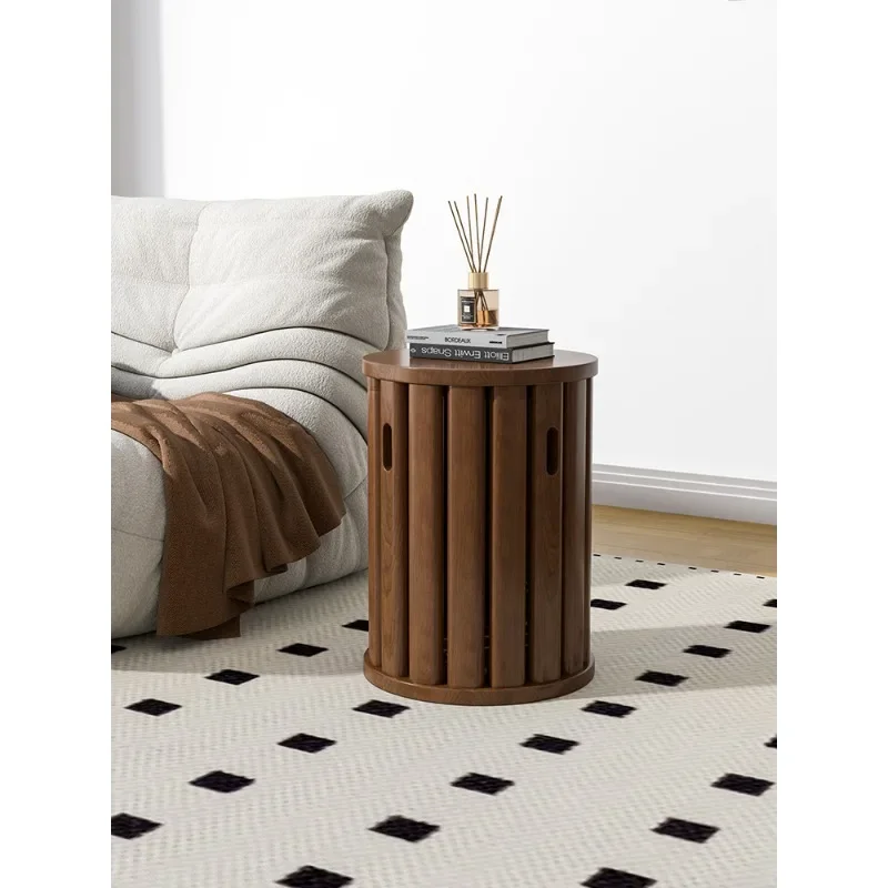 طاولة قهوة مستديرة البراز منزلية قابلة للتكديس سجلات حديثة على الطراز الصيني الجديد #2