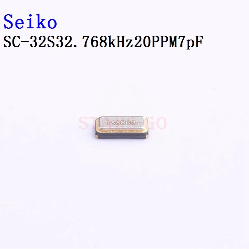 

10PCS/100PCS 32.768kHz 3215 2P SMD 20PPM 7pF SC-32S32.768kHz20PPM7pF Crystals