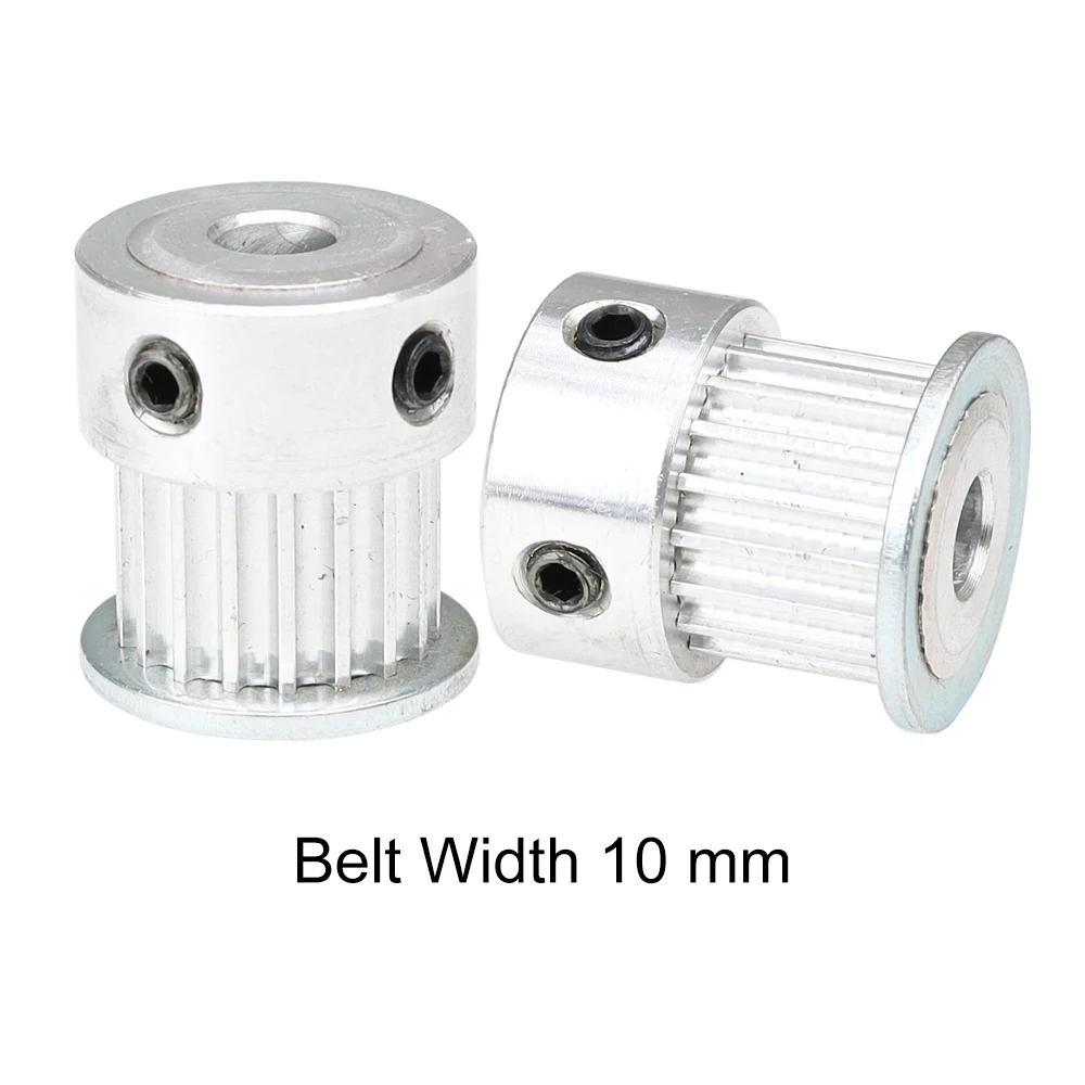 3M-16T Belt Pulley Circular Arc Tooth Inner Bore 4/5/6/6.35/8mm Aluminum Pulley Wheel K Shape For 3M Rubber Belt Width 10/15mm 4