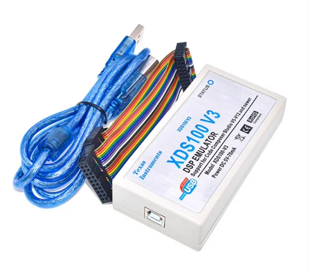 XDS100V2 XDS100V3 emulator download burner download line TI DSP ARMUSB2.0 support ccs4