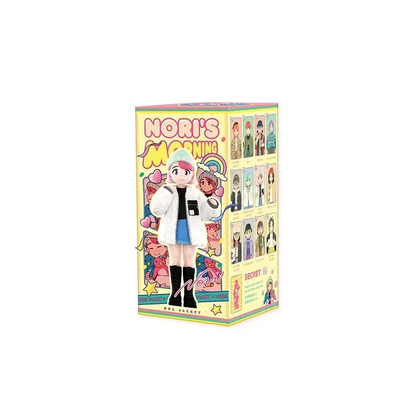

POP MART Nori's Morning Series Just a Girl Blind Box Cute Anime Action Figure Mystery Model Toy Gift