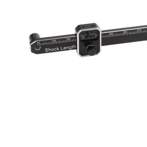 Metal Shock Length Gauge Adjustable Suspension Measurement Tool For 8 Scale Off Road RC Car Hobby Maintenance Accessories