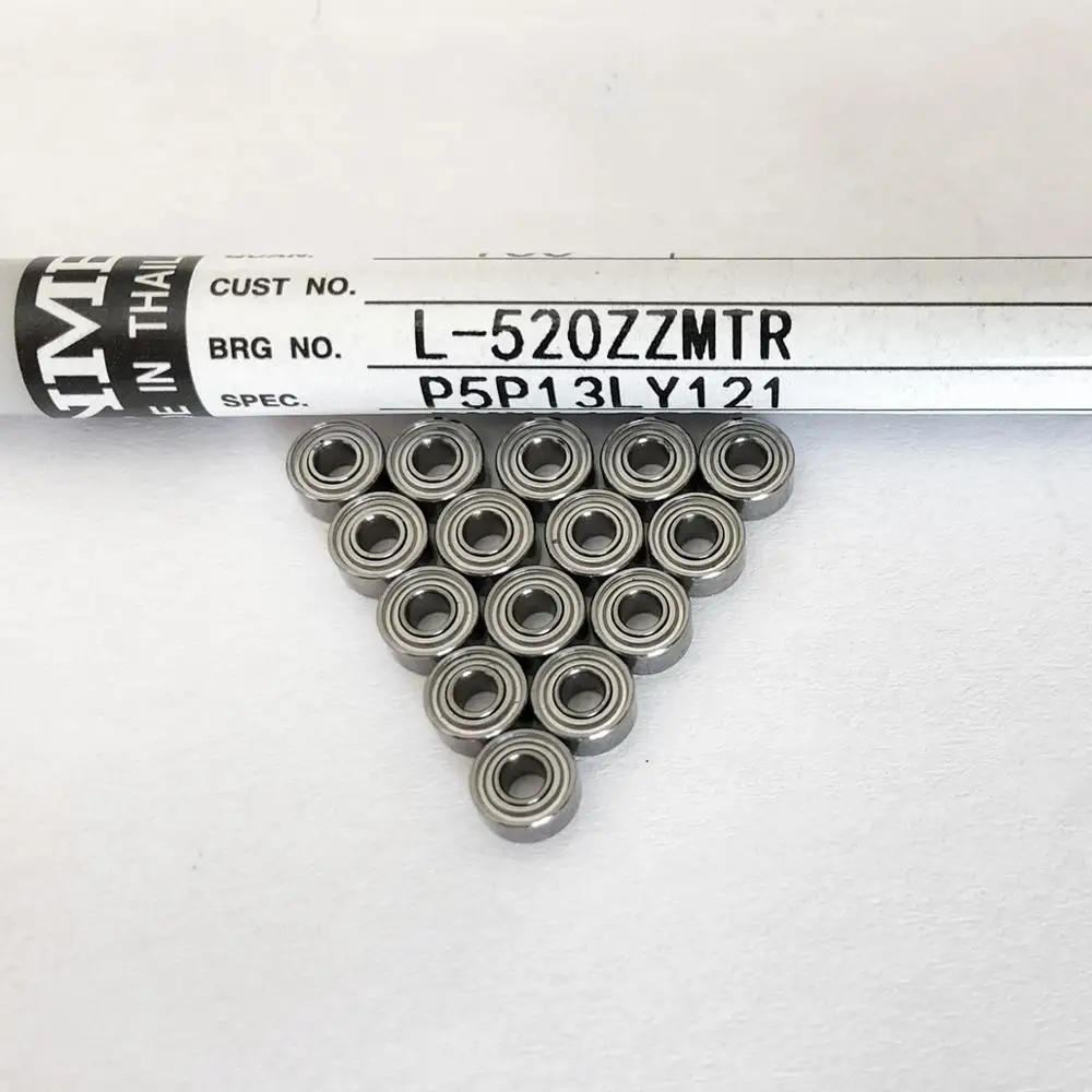 50pcs original NMB high speed bearing R L-520 630 730 740 840 850 940 950 1040 1050 1140 1280 1350 1150 ZZ miniature bearings