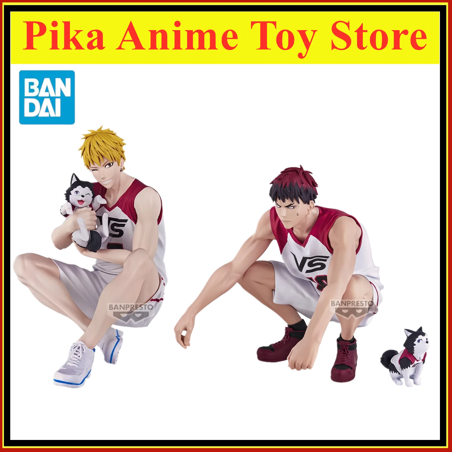 Original BANPRESTO Kuroko´s Basketball LAST GAME Interval Kagami Taiga Kise Ryota Harley Anime Figure Toys PVC Model Collection