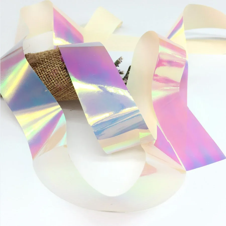 15 Uds. De láminas para uñas láser con cielo estrellado, brillo colorido, efecto arcoíris, láminas decorativas para manicura DIY