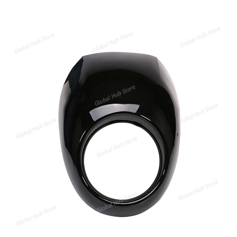 

Motorcycle Headlight Fairing Cover ABS Headlamp Front Cowl Fork Mount for Harley 883 & XL1200