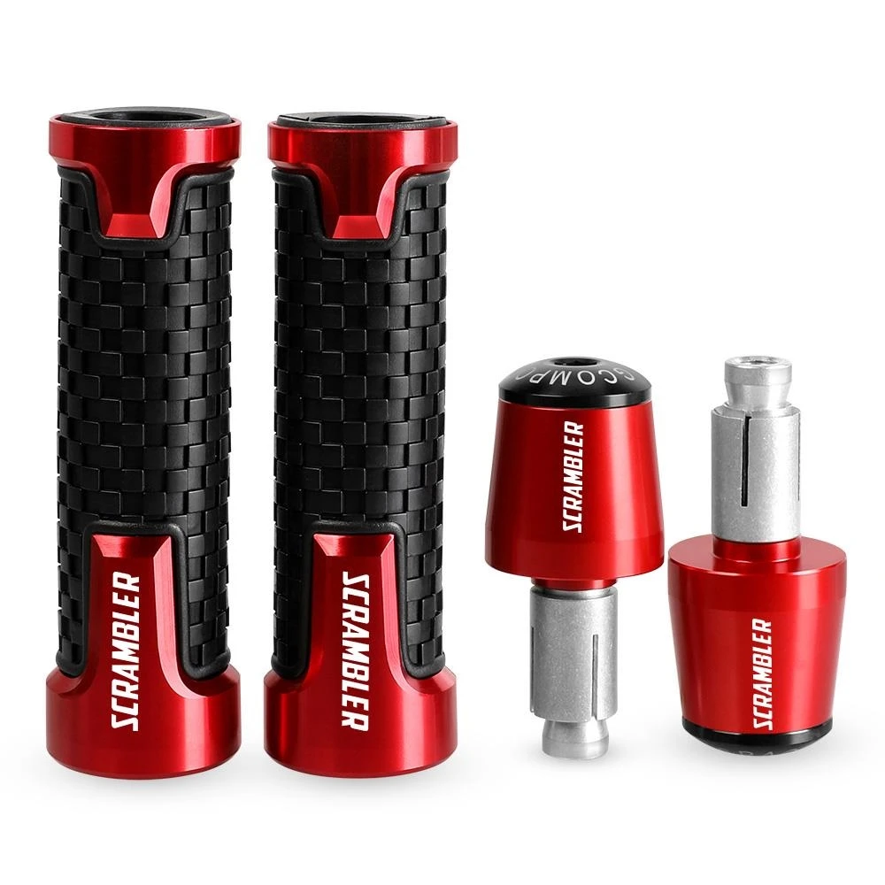 

Motorcycle Accessories For DUCATI Scrambler 800 1100 SCRAMBLER 1100 7/8" 22MM Handlebar Hand Grips Handle Bar End Cap plug