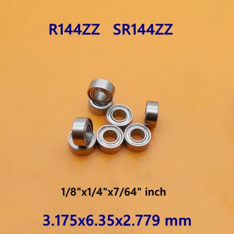 50-100pcs R144ZZ SR1442Z Dental Handpiece bearings inch 1/8