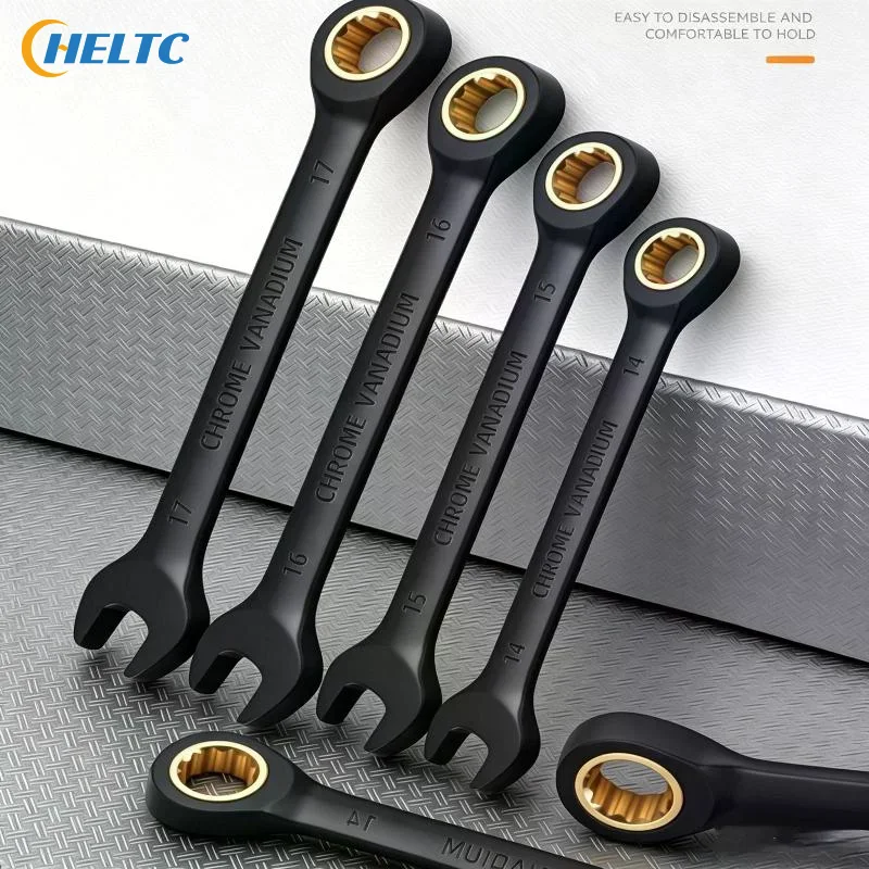 Universal Torx Wrench Adjustable Torque 8-19mm Ratchet Spanner for Bicycle Motorcycle Car Repair Tools Mechanical Tool