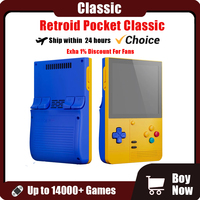 Retroid Pocket Classic Retro Game Console Handheld 3.92'' AMOLED 1080P 60FPS Android 14 Portable Retro Video Game Player Adreno