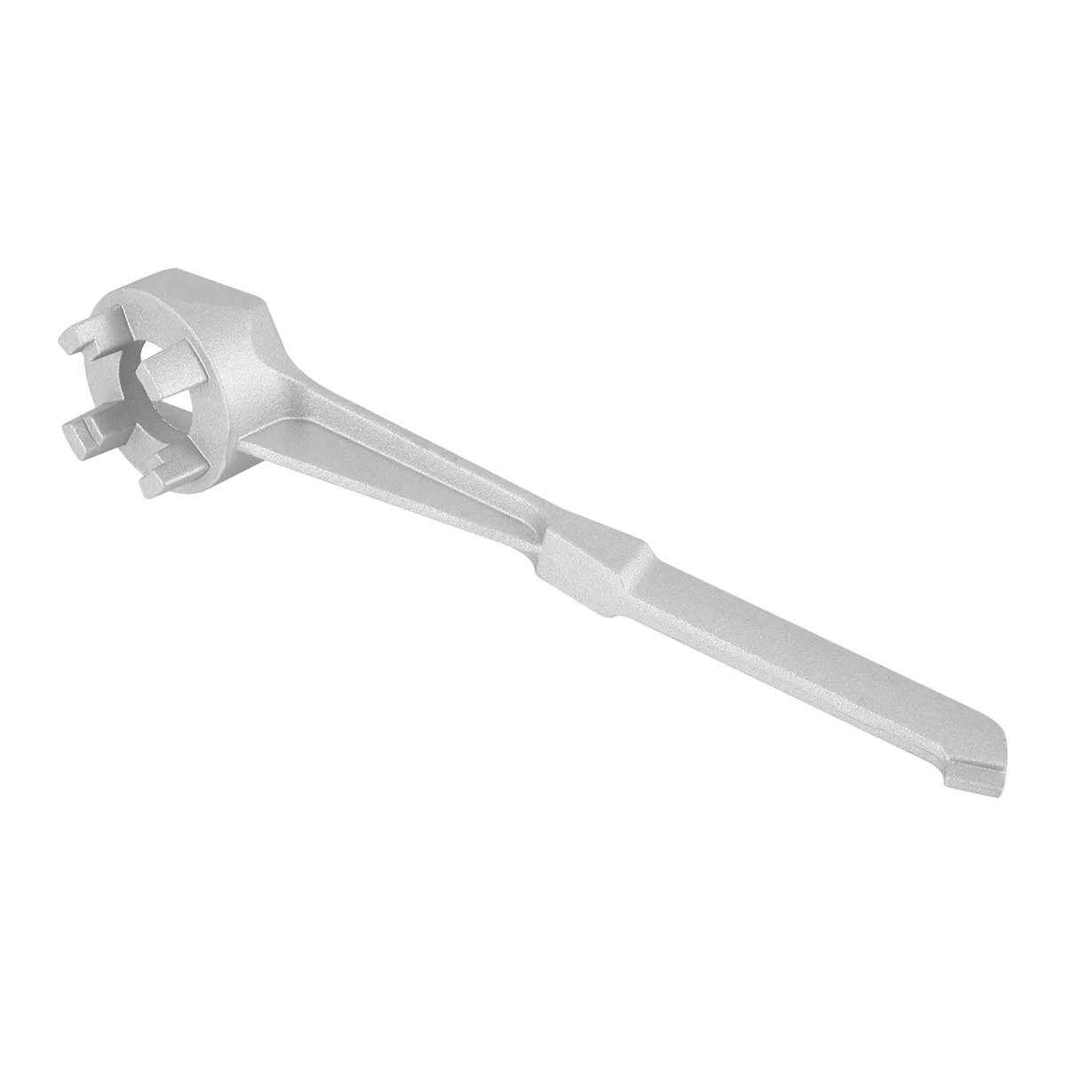 Aluminum Drum Plug Wrench for Opening 10 15 20 30 50 55 Gallon Drums, Suitable for 2 Inch and 3/4 Inch Lids