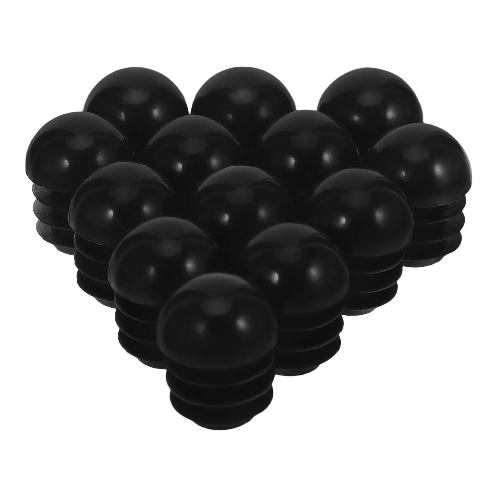 

24Pcs 16mm Round Plastic End Caps for Furniture Legs and Chairs Durable and Versatile Round Rubber End Caps Table Leg Protectors