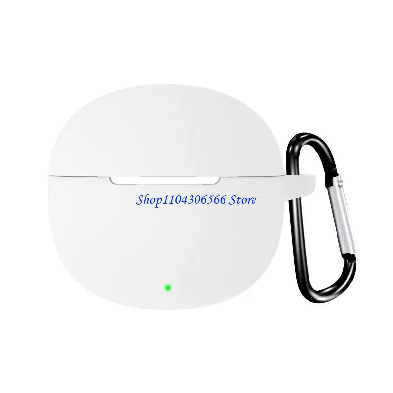 

02DD Прозрачное перенос против царапин для корпуса, подходящего для гарнитуры QCYT20 Пятельский защитник для зарядки для мытья