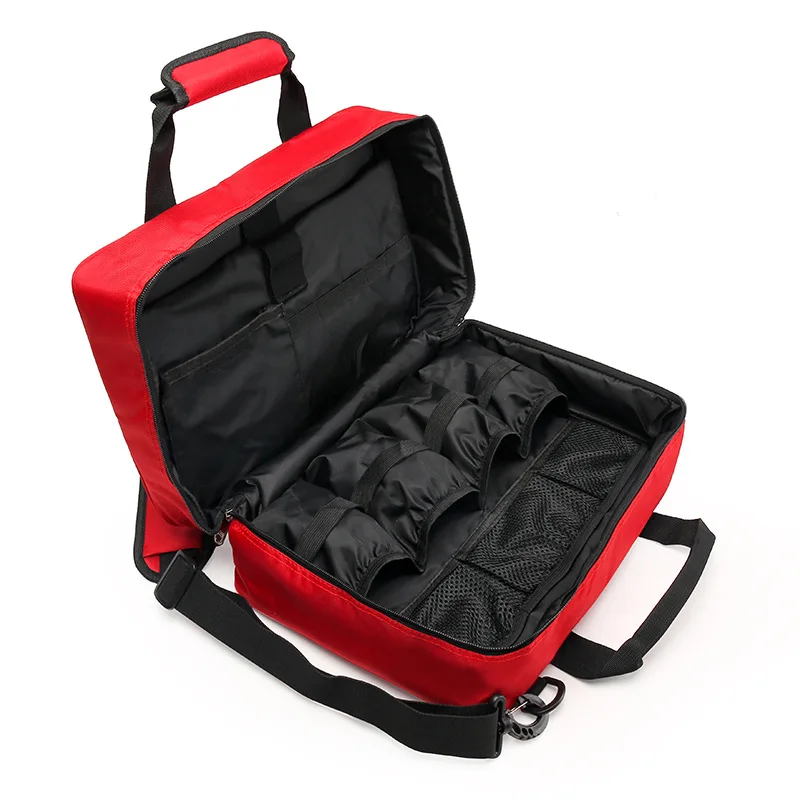 Oxford waterproof multi-function first aid home call emergency handbag Portable foot doctor diagonal shoulder backpack