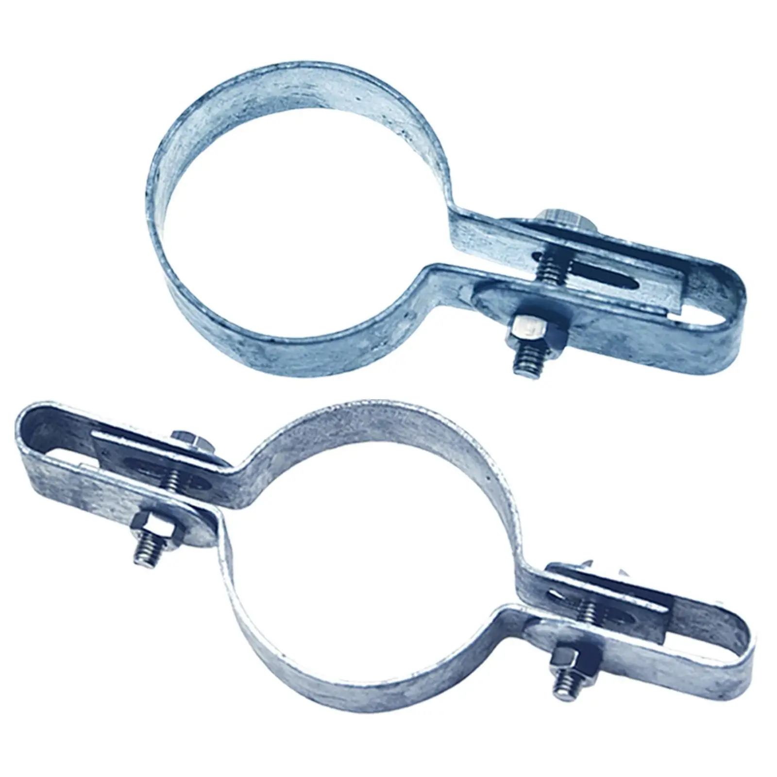 

Tube Clips Galvanized Shade Cloth Metal Lock Grip Windproof Clamp for Garden Fencing and Backyard Fence Posts