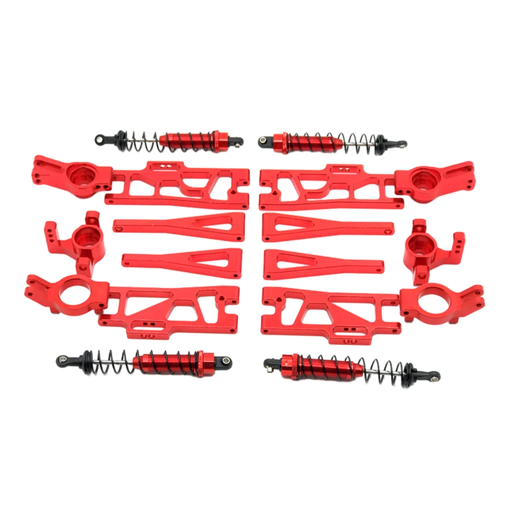 Aluminum Alloy Exquisite Workmanship Front Rear Upper Suspension Arm For 1/12 Wltoys 104009 12402 RC Car Part