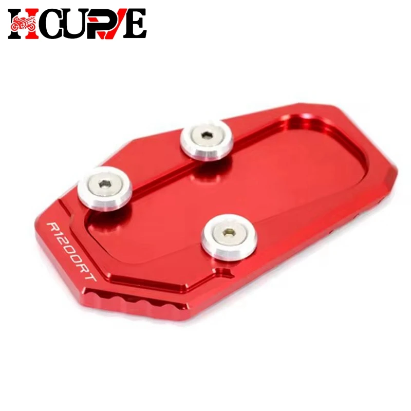 Motorcycle CNC Kickstand Foot Side Stand Extension Pad Support Plate Enlarge Stand Fit For R1200RT R1200 RT R 1200RT 2014-2019