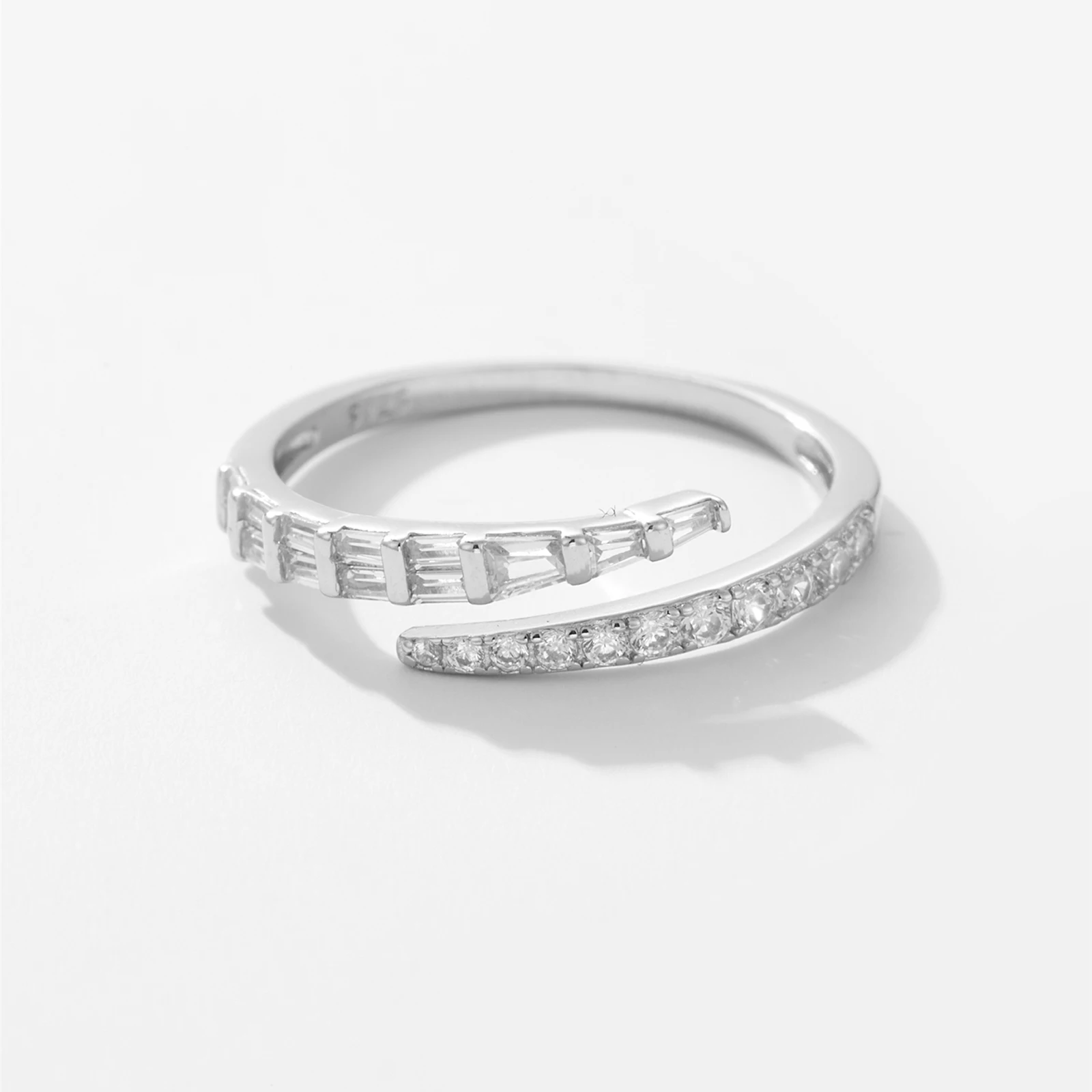 ANDYWEN Women 100% 925 Sterling Silver Resizable Ring 2024 Fine Jewelry Anniversary Wedding Party Jewelry