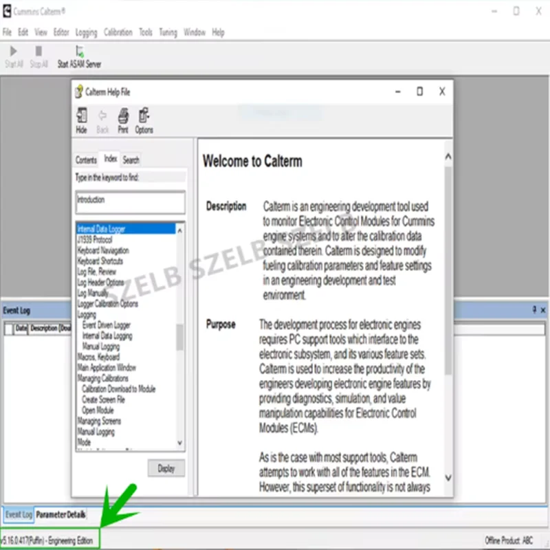 Cummins Calterm 5.16, Engineering Development Tool + Free Help Install