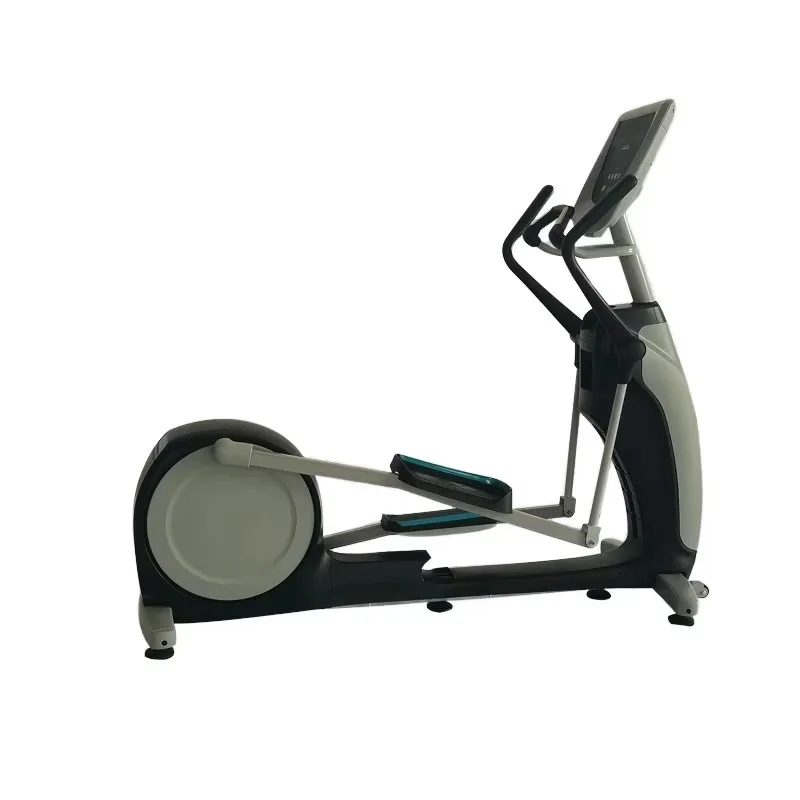 آلة بيضاوية الشكل لصالة الألعاب الرياضية التجارية العمودية - محرك خلفي منزلي داخلي بيضاوي الشكل لتقليل وتشكيل الدهون