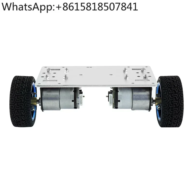 

Two-wheel self-balancing trolley, two-wheel frame chassis base 520 motor baseplate kit stm32