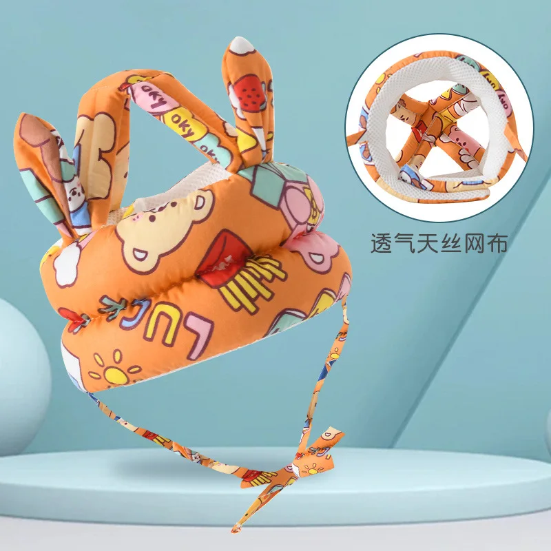 Soft Baby Head Protector for Toddlers – Anti-Fall Walking Aid Cushion, Breathable & Comfortable Head Support for Crawling