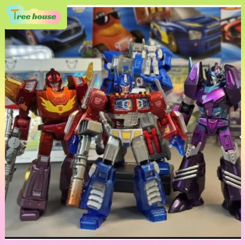 Blokees Transformers Galaxy 11 Родимус Прайм Фигурка из кирпичиков |   Коллекционный аниме-мерч в формате сборной коробки-сюрприза для украшения рабочего стола